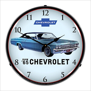 1965 Impala Backlit Wall Clock