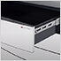 5' Premium Karbon Black Garage Cabinet System with Butcher Block Tops