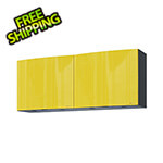 Contur Cabinet 5' Premium Vespa Yellow Garage Wall Cabinet System