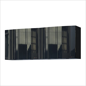 5' Premium Karbon Black Garage Wall Cabinet System