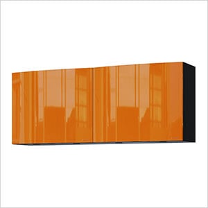 5' Premium Traffic Orange Garage Wall Cabinet System