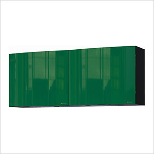 5' Premium Racing Green Garage Wall Cabinet System