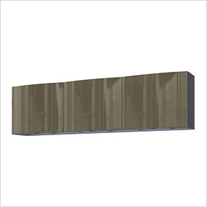 7.5' Premium Terra Grey Garage Wall Cabinet System