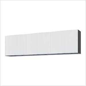 7.5' Premium Alpine White Garage Wall Cabinet System