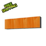 Contur Cabinet 7.5' Premium Traffic Orange Garage Wall Cabinet System