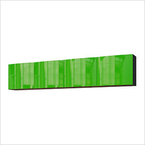 10' Premium Lime Green Garage Wall Cabinet System