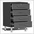 4-Piece 4-Drawer Base Cabinet Kit in Graphite Grey Metallic