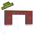 Ulti-MATE Garage Cabinets 6-Piece Garage Cabinet Kit in Ruby Red Metallic