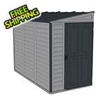 DuraMax Sidemate 4' x 8' Vinyl Shed with Foundation