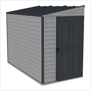 Sidemate 4' x 8' Vinyl Shed with Foundation