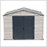 StoreMax Plus 10.5' x 8' Vinyl Shed with Floor