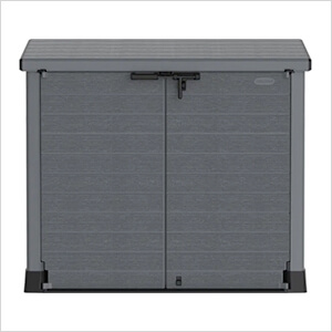 Storeaway 1200L Resin Horizontal Storage Shed - Grey