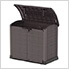 Storeaway 1200L Arc Lid Resin Horizontal Storage Shed - Brown