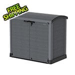 DuraMax Storeaway 1200L Arc Lid Resin Horizontal Storage Shed - Grey