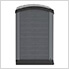 Storeaway 1200L Arc Lid Resin Horizontal Storage Shed - Grey