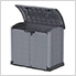 Storeaway 1200L Arc Lid Resin Horizontal Storage Shed - Grey
