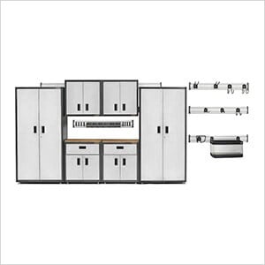 17-Piece RTA Garage Cabinet Set