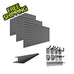 Proslat Slatwall Standard Bundle (Charcoal)