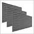 Slatwall Standard Bundle (Charcoal)