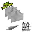 Proslat Slatwall Standard Bundle (Light Grey)