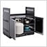 Aluminum Slate Grey 36" Insert Grill Cabinet