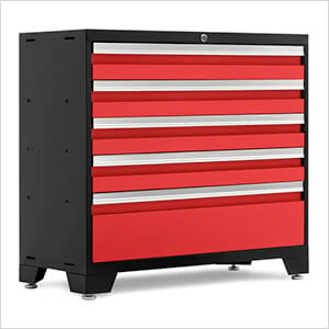 BOLD Series Red 36 in. Tool Cabinet