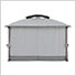 11 x 13 Domed 2-Tier Soft Top Gazebo with Curtains and Netting
