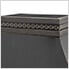 57-Inch Steel Wood Burning Fireplace with Fire Poker