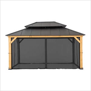 Replacement Mosquito Netting for 12 x 16 Wood-Framed Gazebos