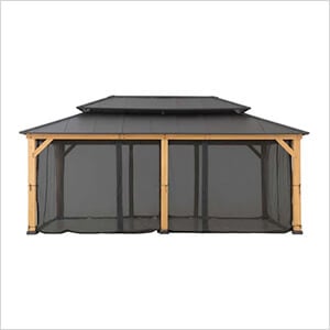 Replacement Mosquito Netting for 12 x 20 Wood-Framed Gazebos