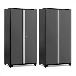 2 x PRO Series Grey 42 in. Multi-Use Locker