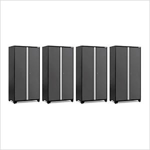 4 x PRO Series Grey 42 in. Multi-Use Locker