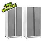 NewAge Garage Cabinets 2 x PRO Series Platinum 42 in. Multi-Use Locker