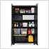4 x PRO Series Black 48 in. Multi-Use Locker
