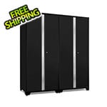 NewAge Garage Cabinets PRO Series Black 36 in. Secure Gun Cabinet with Accessories (2-Pack)