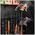 PRO Series Black 36 in. Secure Gun Cabinet with Accessories (2-Pack)