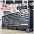30-Drawer 9-Foot 4-1/4-Inch Heavy Duty Garage Workbench with Leveling Feet