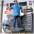 24-Drawer 7-Foot Heavy Duty Garage Workbench with Casters
