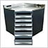 6-Drawer Heavy Duty Lower Corner Cabinet