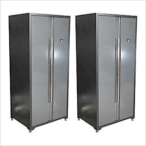 Heavy-Duty Garage Locker Cabinet (2-Pack)
