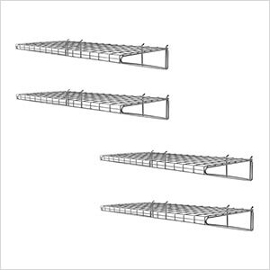 24-Inch Metal Shelf (4-Pack)