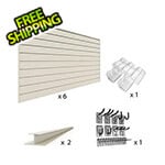 Proslat Upgraded Slatwall Wall Storage Bundle (Sandstone)