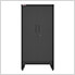 Black 3-Piece Garage Cabinet Set with Levelers