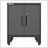 Black 3-Piece Garage Cabinet Set with Levelers