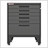 Black 4-Piece Garage Cabinet Set with Levelers