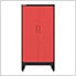 Red 5-Piece Garage Cabinet Set with Levelers