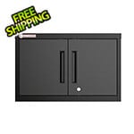 Armadillo Tough Black Wall Cabinet