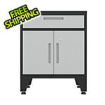 Armadillo Tough Grey Multifunction Base Cabinet with Rubber Work Mat