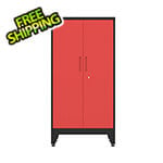 Armadillo Tough Red Gear Locker Tall Cabinet