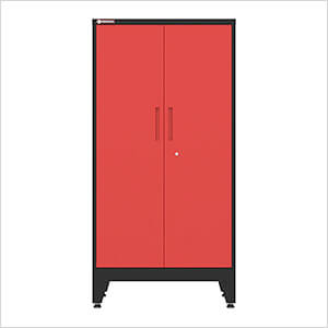 Red Gear Locker Tall Cabinet